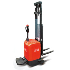 Xe nâng điện nhà kho đứng lái 600kg HELI
